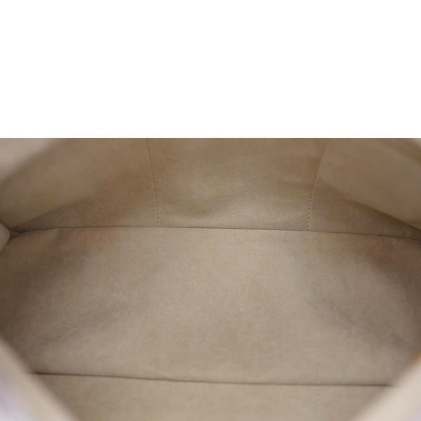 LOUIS VUITTON Artsy MM Damier Azur Hobo Bag White