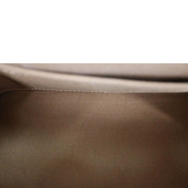LOUIS VUITTON Alma BB Monogram Canvas Crossbody Bag Brown