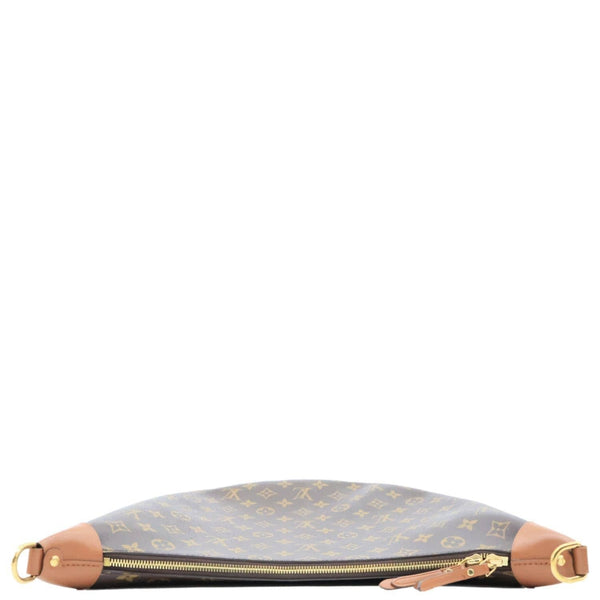 LOUIS VUITTON Loop Monogram Reverse Canvas Hobo Bag Brown