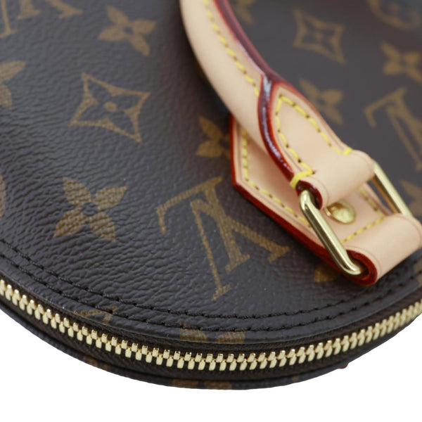 LOUIS VUITTON Alma BB Monogram Canvas Crossbody Bag Brown