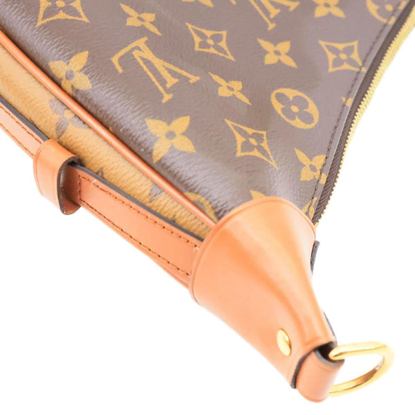 LOUIS VUITTON Loop Monogram Reverse Canvas Hobo Bag Brown