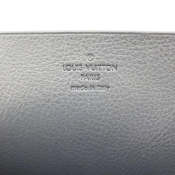 LOUIS VUITTON Cinema Intrigue Calf Leather Satchel Bag Grey