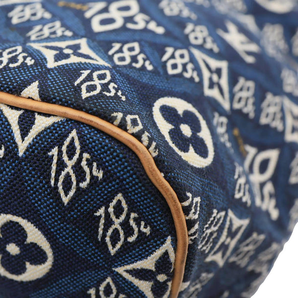 LOUIS VUITTON Neverfull MM Monogram Jacquard Since 1854 Canvas Tote Bag Blue