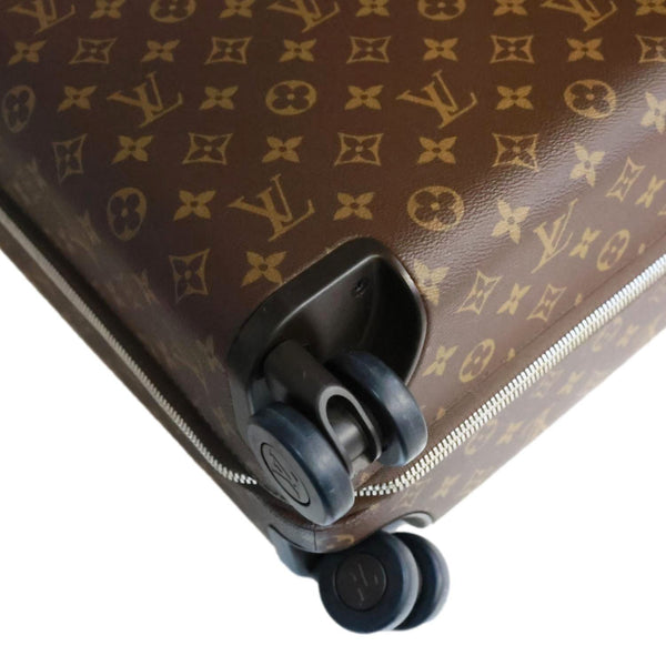 LOUIS VUITTON Horizon 50 Monogram Canvas Travel Bag Brown