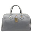 LOUIS VUITTON Cinema Intrigue Calf Leather Satchel Bag Grey