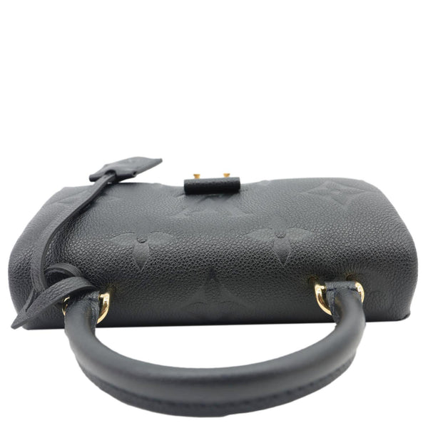 LOUIS VUITTON Madeleine BB Monogram Empreinte Leather Crossbody Bag Black