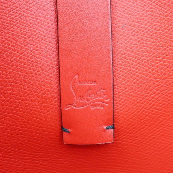CHRISTIAN LOUBOUTIN Cabata Calfskin Leather Tote Bag Black