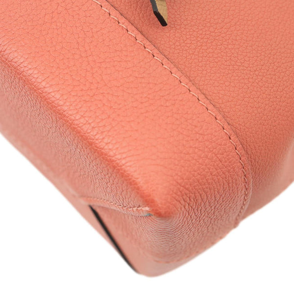 LOUIS VUITTON Dauphine PM Leather Backpack Pink