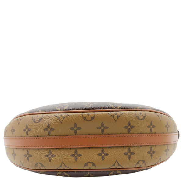 LOUIS VUITTON Loop Monogram Reverse Canvas Hobo Bag Brown