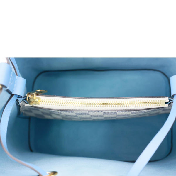 LOUIS VUITTON Neonoe MM Damier Azur Shoulder Bag Blue