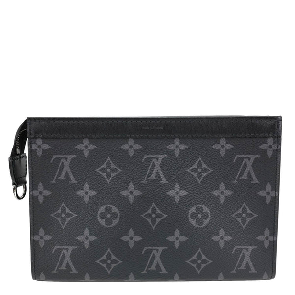 LOUIS VUITTON Gaston Wearable Monogram Eclipse Reverse Crossbody Bag Grey