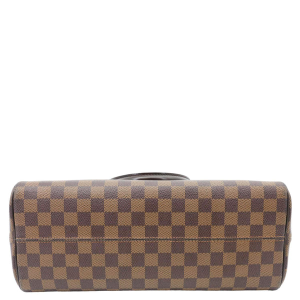 LOUIS VUITTON Nolita Damier Ebene Satchel Bag Brown