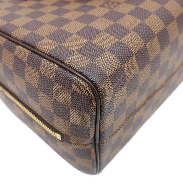 LOUIS VUITTON Nolita Damier Ebene Satchel Bag Brown