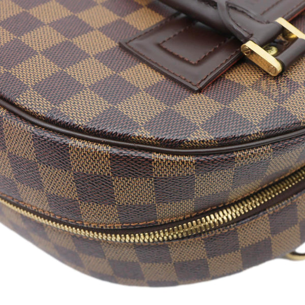 LOUIS VUITTON Nolita Damier Ebene Satchel Bag Brown