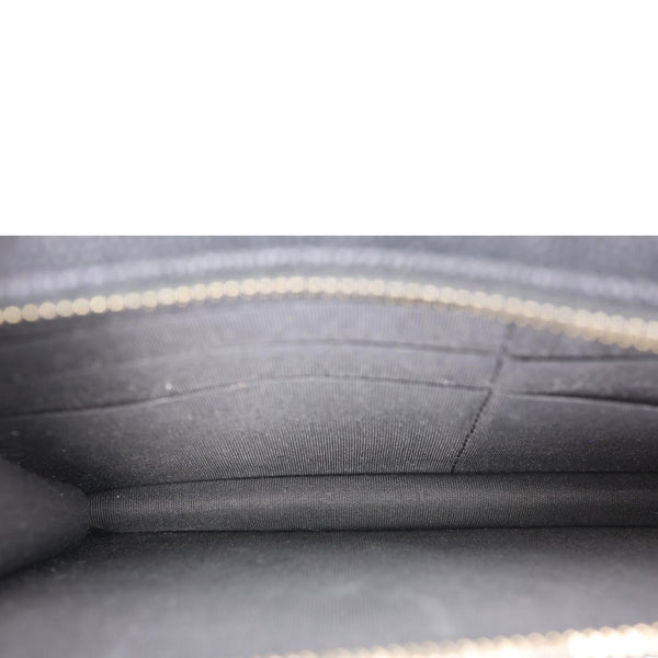 CHANEL CC Multi-Pocket In & Out Quilted Caviar Leather Chain Wallet Black