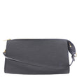LOUIS VUITTON Epi Leather Pochette Black