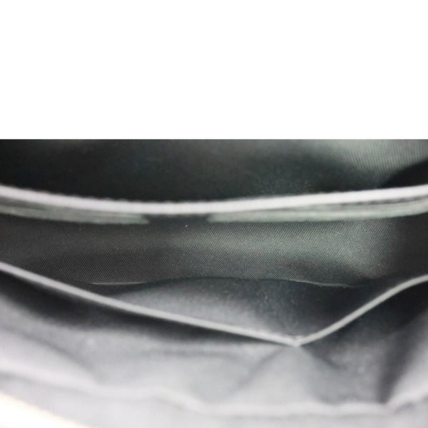 LOUIS VUITTON Kasai Pochette Damier Graphite Canvas Clutch Black