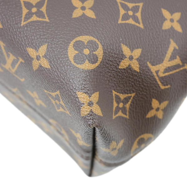 LOUIS VUITTON Graceful PM Monogram Canvas Hobo Bag Brown