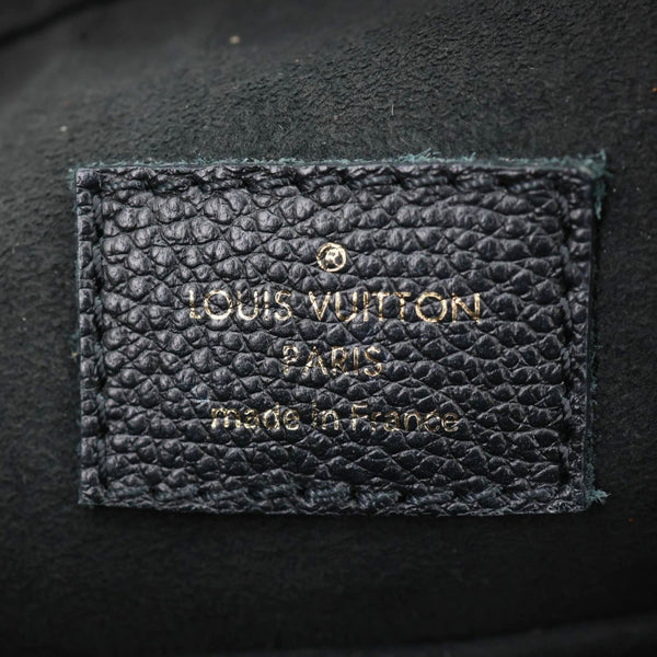 LOUIS VUITTON Boite Chapeau Souple MM Monogram Empreinte Shoulder Bag Black