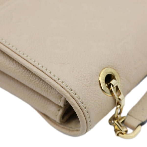 LOUIS VUITTON Saint Germain MM Monogram Leather Shoulder Bag Dune
