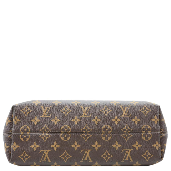 LOUIS VUITTON Graceful PM Monogram Canvas Hobo Bag Brown