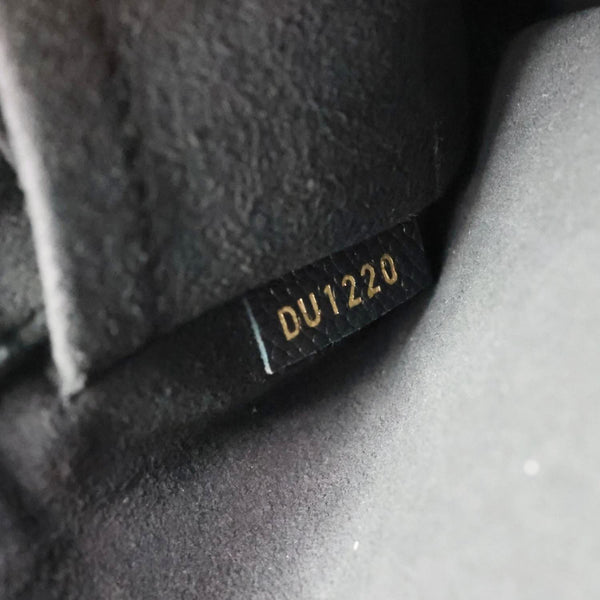 LOUIS VUITTON Boite Chapeau Souple MM Monogram Empreinte Shoulder Bag Black