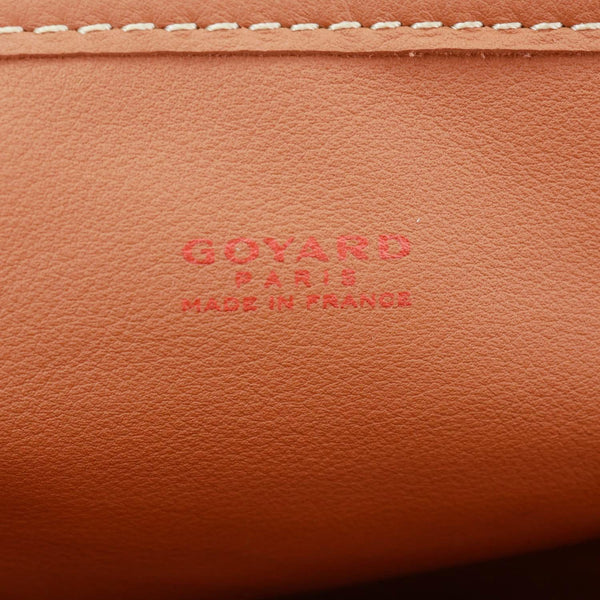 GOYARD Anjou Mini Reversible Sunflower Printed Tote Bag Black