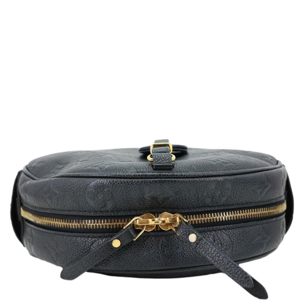 LOUIS VUITTON Boite Chapeau Souple MM Monogram Empreinte Shoulder Bag Black