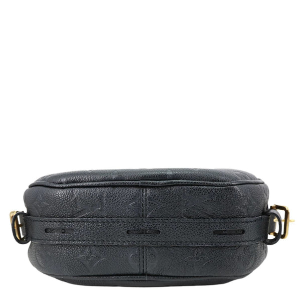 LOUIS VUITTON Boite Chapeau Souple MM Monogram Empreinte Shoulder Bag Black