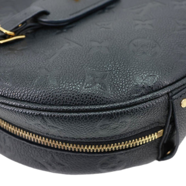 LOUIS VUITTON Boite Chapeau Souple MM Monogram Empreinte Shoulder Bag Black