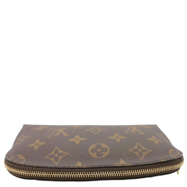 LOUIS VUITTON PM Monogram Canvas Cosmetic Pouch Brown
