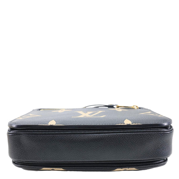 LOUIS VUITTON Metis Pochette Empreinte Leather Crossbody Bag Bicolor
