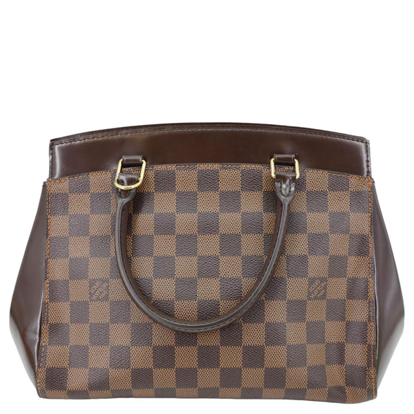 LOUIS VUITTON Rivoli BB Damier Ebene Shoulder Bag Brown