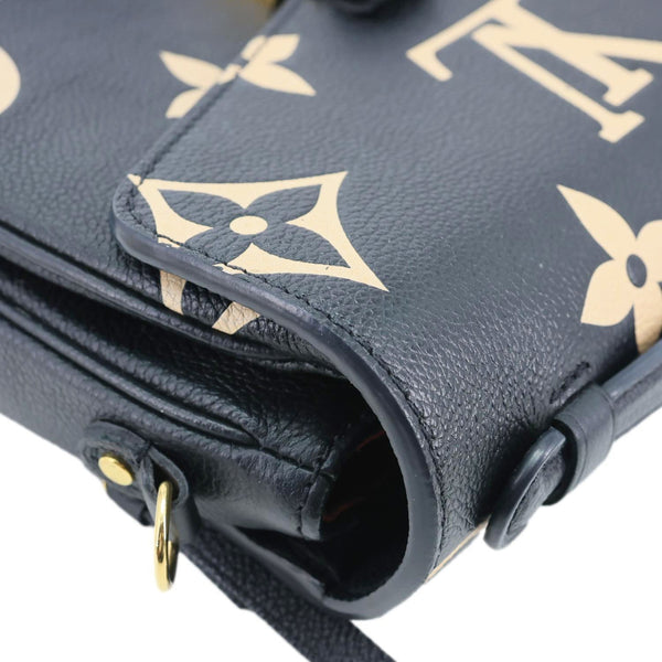 LOUIS VUITTON Metis Pochette Empreinte Leather Crossbody Bag Bicolor