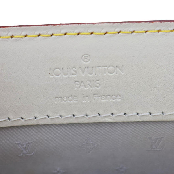 LOUIS VUITTON Suhali Le Fabuleux Leather Satchel Bag Off White