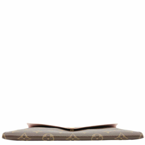 LOUIS VUITTON Kirigami Pochette Large Monogram Canvas Clutch Brown