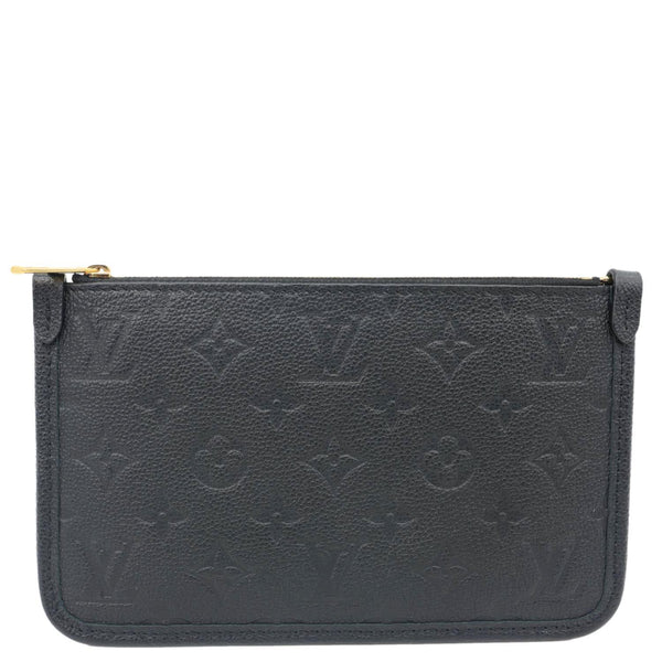 LOUIS VUITTON Empreinte Leather Wristlet Black
