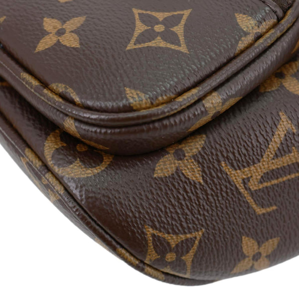 LOUIS VUITTON Mini Monogram Canvas Bumbag Brown