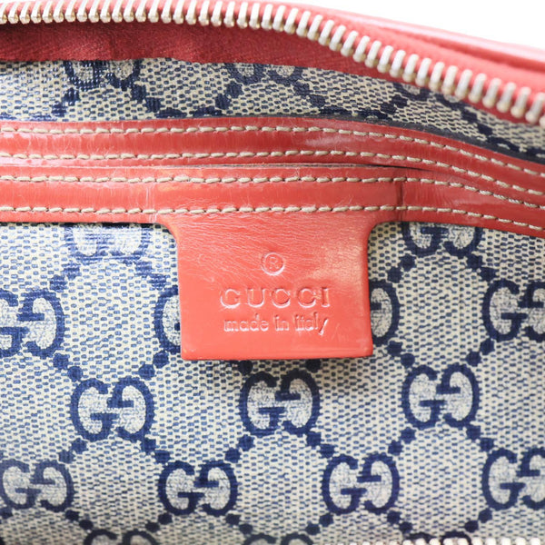GUCCI GG Joy Tattoo Heart GG Supreme Canvas Boston Bag Beige 189895