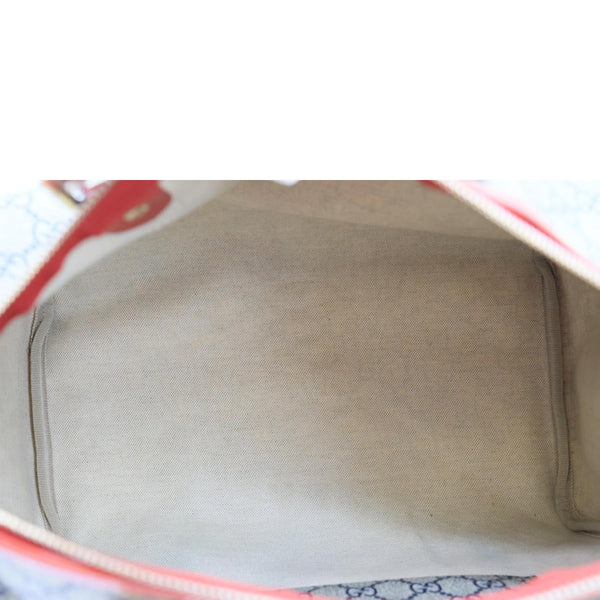 GUCCI GG Joy Tattoo Heart GG Supreme Canvas Boston Bag Beige 189895