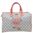 GUCCI GG Joy Tattoo Heart GG Supreme Canvas Boston Bag Beige 189895