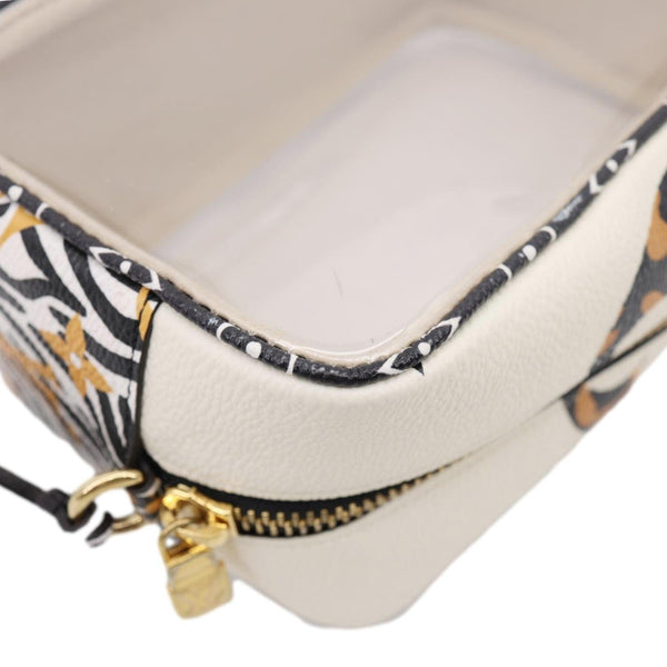 LOUIS VUITTON Monogram Giant Jungle Canvas Beach Pouch Ivory