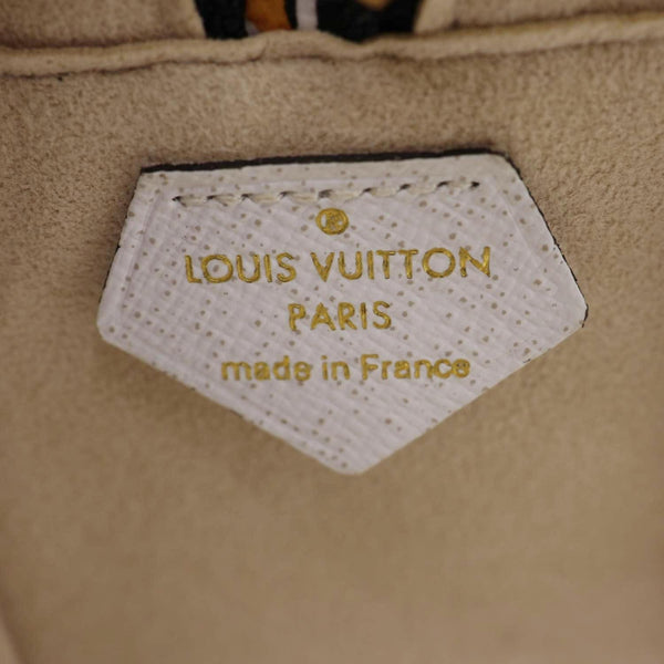 LOUIS VUITTON Monogram Giant Jungle Canvas Beach Pouch Ivory