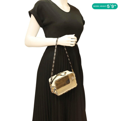 LOUIS VUITTON Monogram Giant Jungle Canvas Beach Pouch Ivory