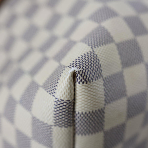 LOUIS VUITTON Sperone Damier Azur Backpack Bag Rose Ballerine
