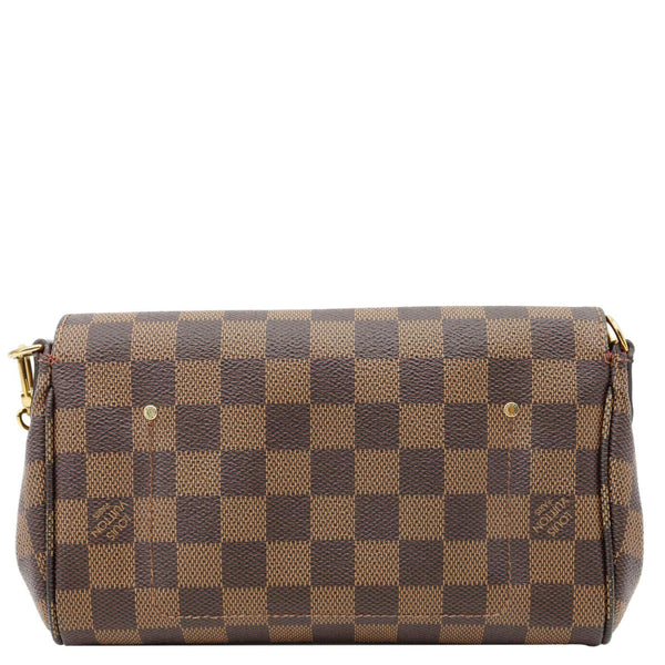 LOUIS VUITTON Favorite PM Damier Ebene Crossbody Bag Brown