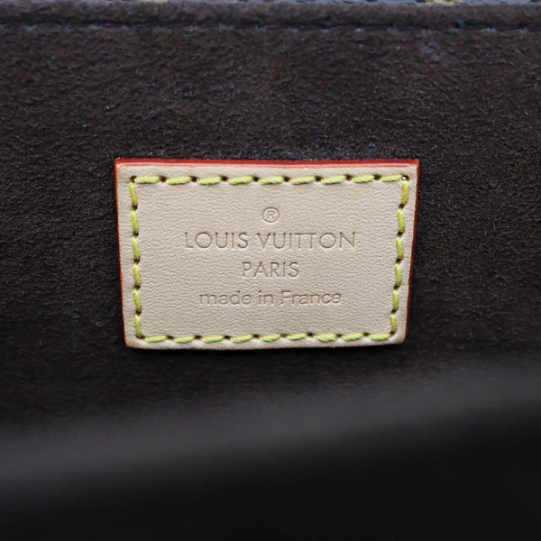 LOUIS VUITTON Metis Pochette Monogram Canvas Crossbody Bag Brown