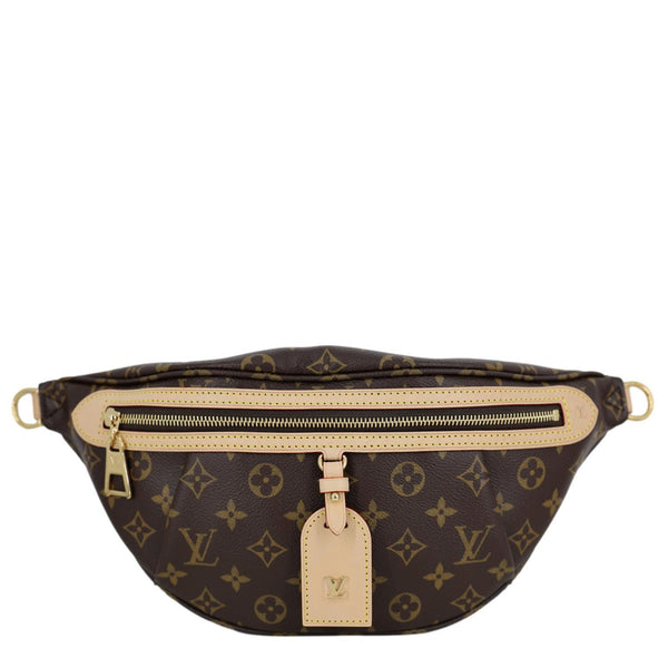 LOUIS VUITTON High Rise Monogram Canvas Bumbag Brown