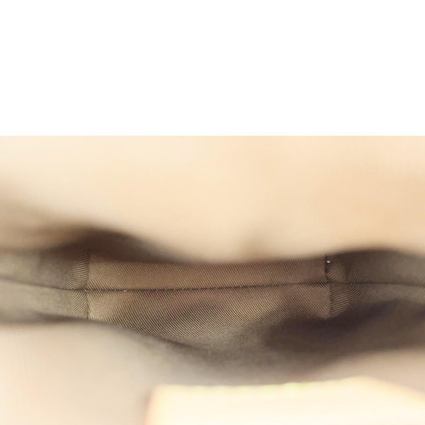 LOUIS VUITTON Utility Phone Sleeve Monogram Canvas Crossbody Bag Brown