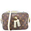 LOUIS VUITTON Saintonge Monogram Canvas Crossbody Bag Brown